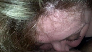 Chubby & horny BBW closeup undressing