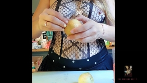 Stepmom fetish cooking