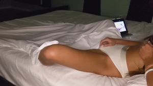 Caught orgasm escorted by naughty asian couple