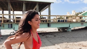 8thStreetLatinas: Bald Mandy Flores pussy fucking 69