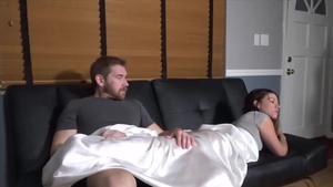 Ramming hard accompanied by deutsch brunette