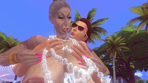 Busty mature hard cuckold