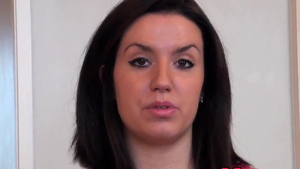 Double penetration at the audition british Emma in HD