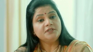 Hindi BBW demonstrates natural big tits