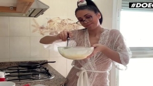 Sweet stepmom desires pussy fucking