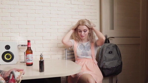 Leven Rambin in homemade rough getting a facial