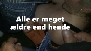 Young and vulgar girl reality blowjobs outdoors