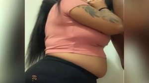 Nailed rough alongside latina stepmom