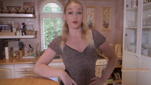 Stepmom Kathia Nobili sucking cock scene in HD