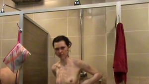 Shower Spy Cameras: Mature reality good fucking in shower