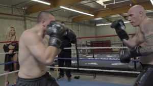 TOUGHLOVEX Father Karl Fights For His Prize Bridgette B