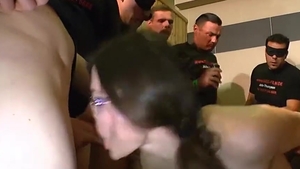 Nerdy Librarian Manu Is Back For More Cock Sperm -  Extreme Bukkake