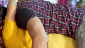 Anal fucking together with hairy Muslim Arab wife