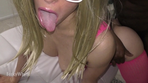 Rough sex juicy latina girlfriend in glasses