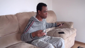 MILF teasing natural big tits