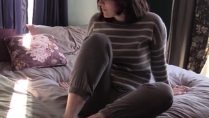 Dirty german brunette feels up to rough nailing in HD