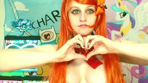 Getting smashed very nicely on live cam