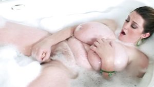 BBW: Alice Webb hottest MILF playing with toys solo