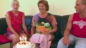 Sloppy fucking together with young german amateur