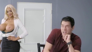 Nicolette Shea bends to get fucked