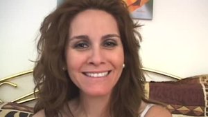 Aunt Judy's - Auntie fucks with huge dildo