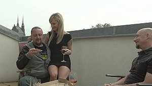 Daddy 4k: Blonde babe goes wild on cock