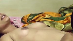 Asian brunette showing big ass