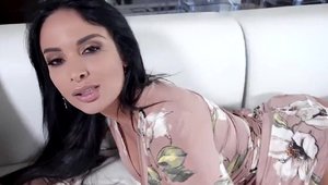 Gorgeous Busty Brunette Anissa Kate With Natural 36E Breasts Screwing For Cum