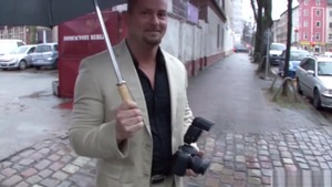 German brunette hardcore bends over